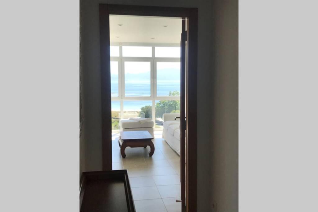 Apartamento Primera Linea De Playa Финистере Екстериор снимка